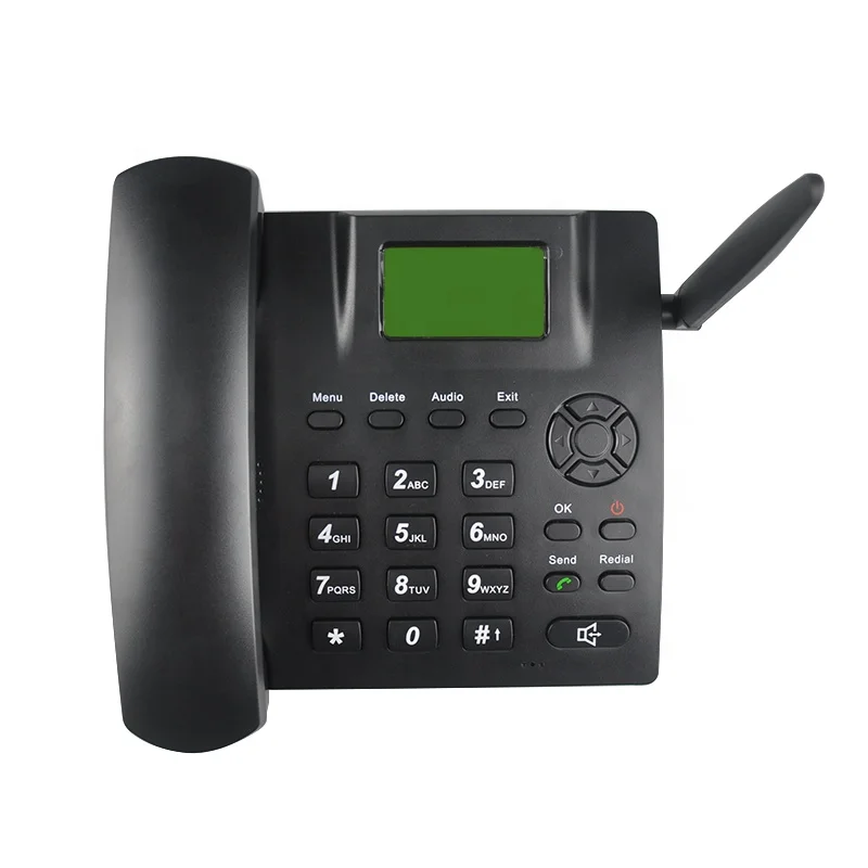 Caller ID Display gsm fixed wireless phone landline home phone with sim card