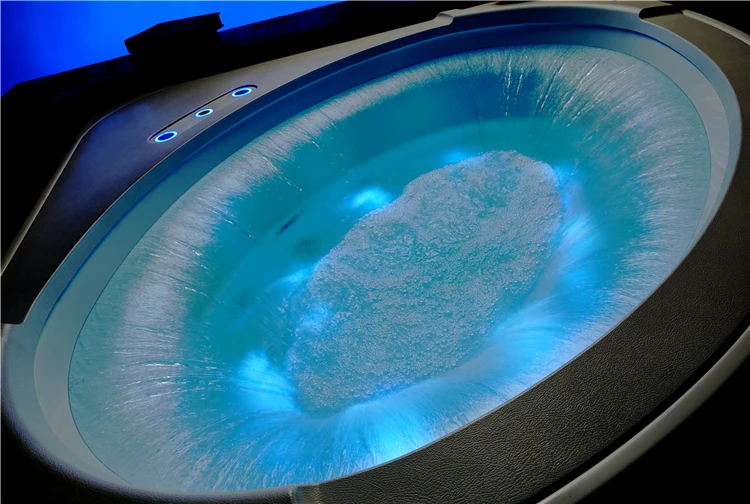 59 inch corner round shape shower best jet spa bath bathroom massage bathtub