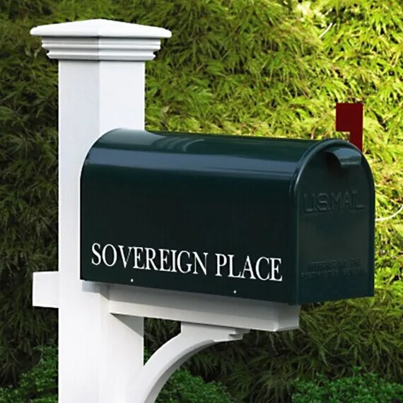 Mailbox Galvanized Steel Mail Box Post Letter Box