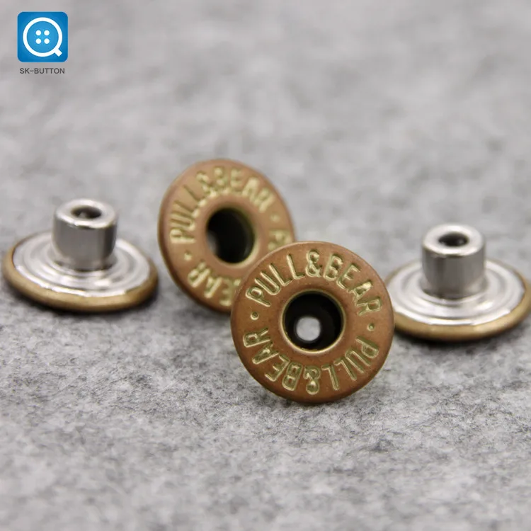 SK Custom High quality Rivet metal rivet jean denim button