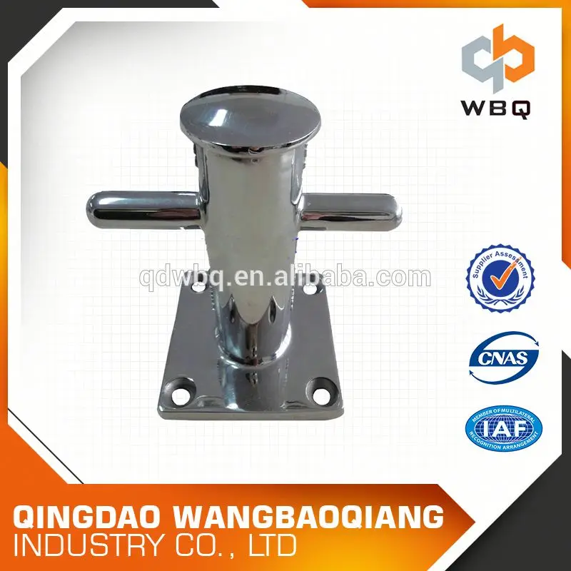 Морской Морской Single Deck Bollard Steel Bollard Bitt Используется В Лодки