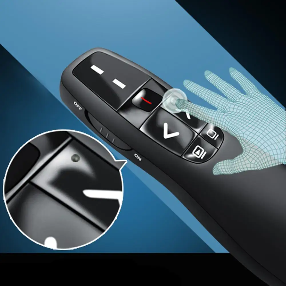 Free Ship Universal 2.4GHz RF Wireless USB Presenter Remote Control PPT Pointer Laser Flip Pen Power Point Presentation Clicker