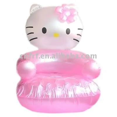 Надувной детский диван kitty