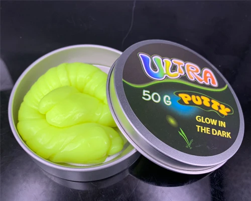 
Magic Education Glow in the dark bouncing and jumping Ultra putty toy 
