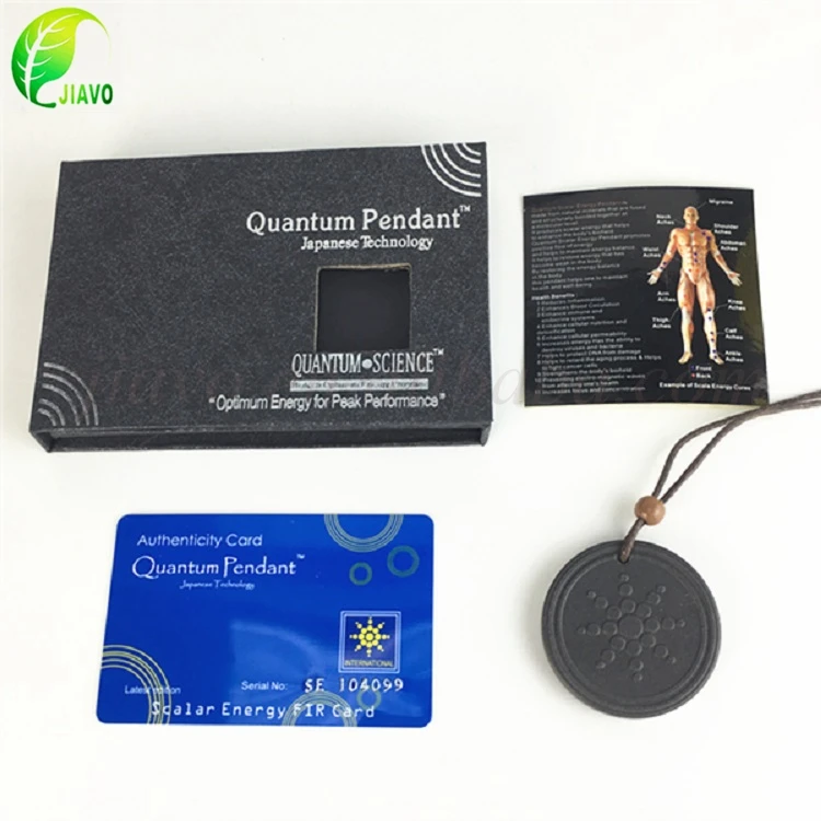 Charm quantum pendant Japan technology with wholesale price scalar energy pendant