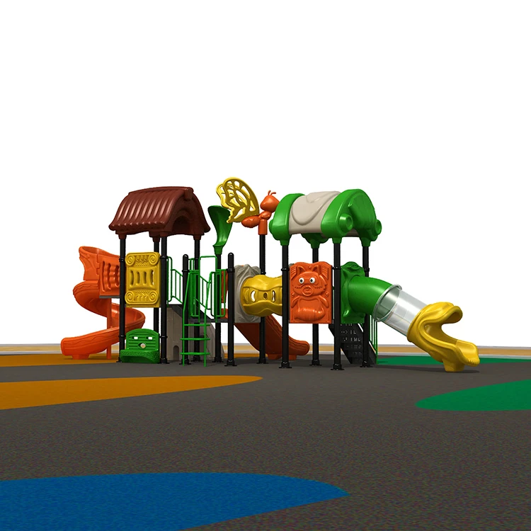 NEW High quality kids plastic slide, children outdoor playground set