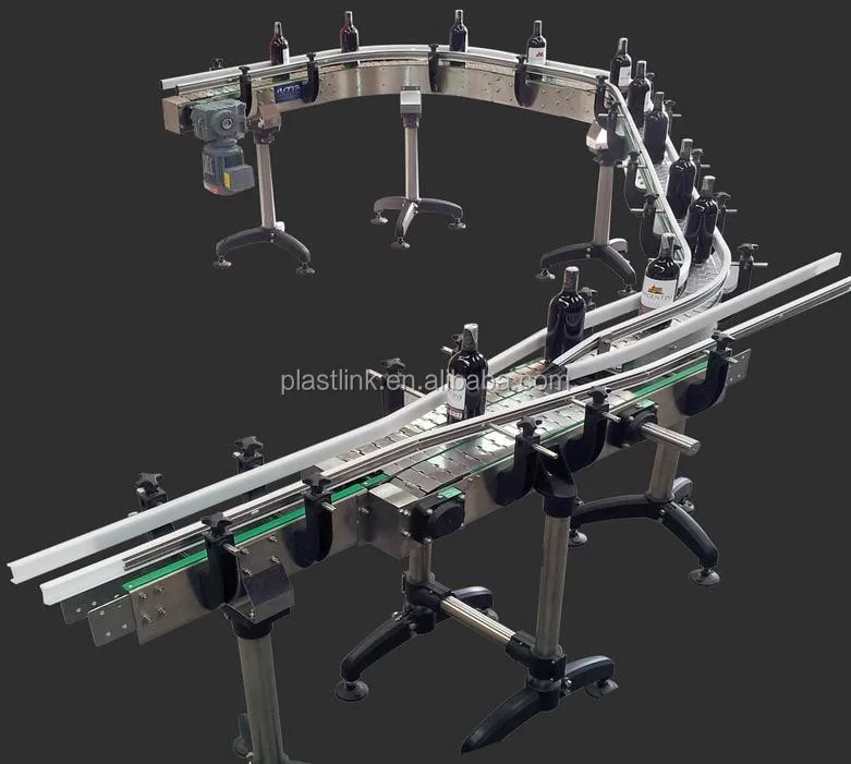 medicine bottle chain conveyor nad the cosmetic bottle chain conveyor machine