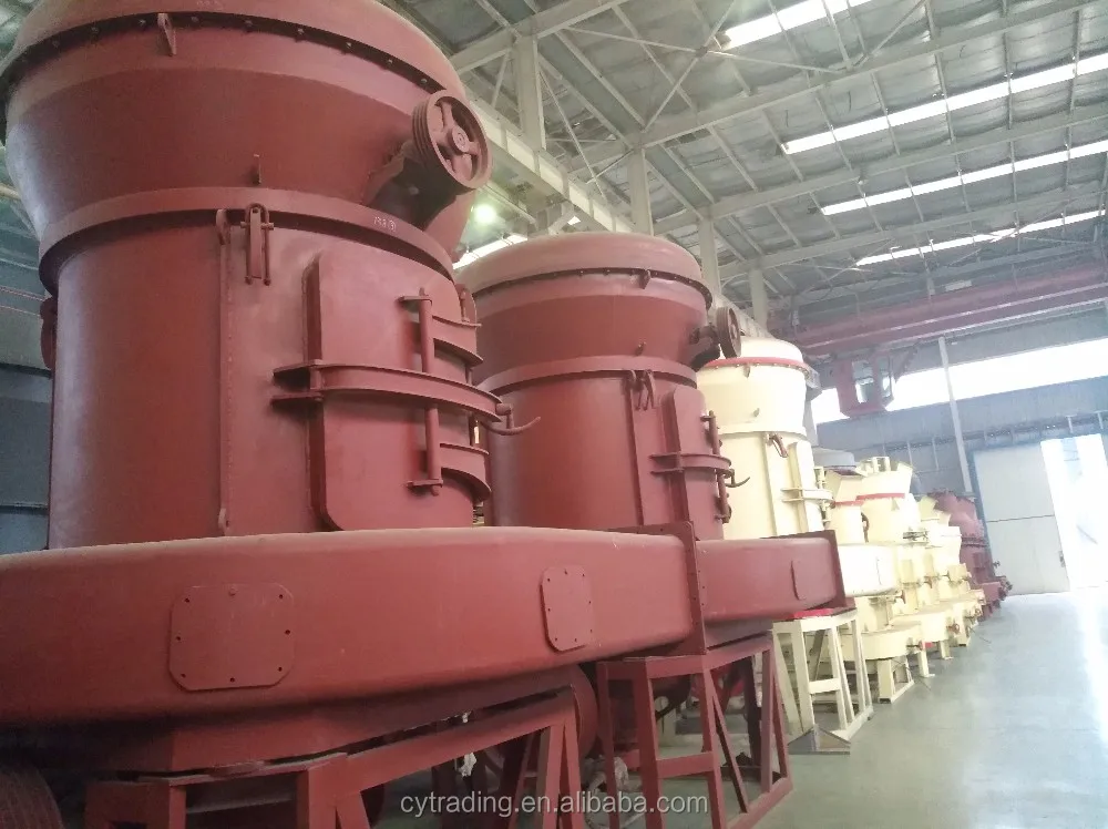 Large capacity chalk limestone gypsum raymond grinding mill used in Saudi