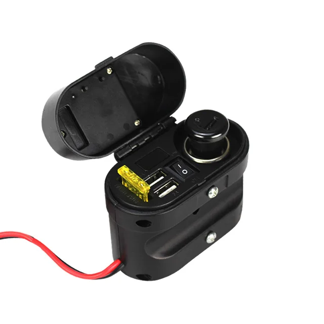 3A Motorcycle USB Charger, Moto Electrical Accessories Para Racing Phone Charger