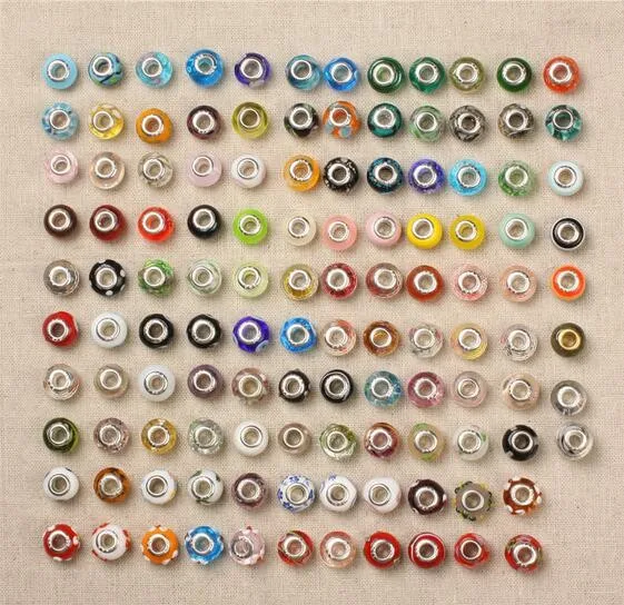 
loely glass bead wholesale handmade murano lampwork glass european beads fit for charm bracelets Condition: Brand New&nbsp;+&nbsp;High QualityColor: mixed color. &nbsp;What we send is the mixed color ,&nbsp; it is good for&nbsp; the customer to sell the 