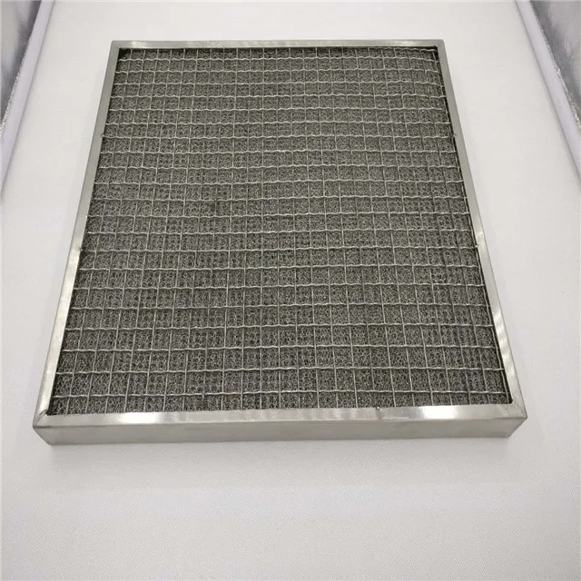 knitted wire mesh oil smoke filter for air conditioner filter mesh oil mist  kitchen grease filter
