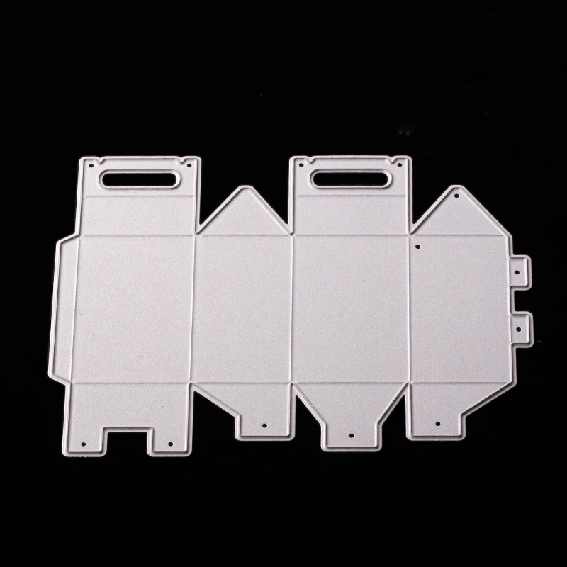 AAGU Gift Box Package Cutting Dies Scrapbooking Metal Carbon Steel Embossing Stencils For Paper Crafts Christmas Die