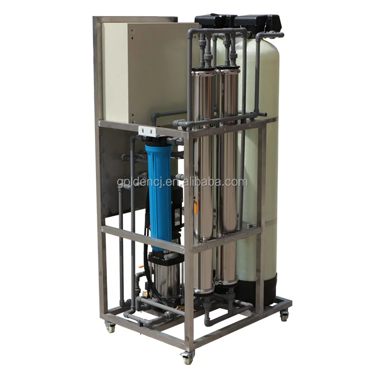 Factory price 500Litre per hour reverse osmosis water treatment deionized water plant