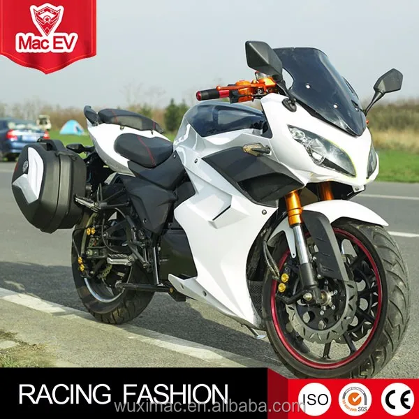 Super Speed lithium battery Adult Racing electrical Motorcycle With 110kph speed For Street King