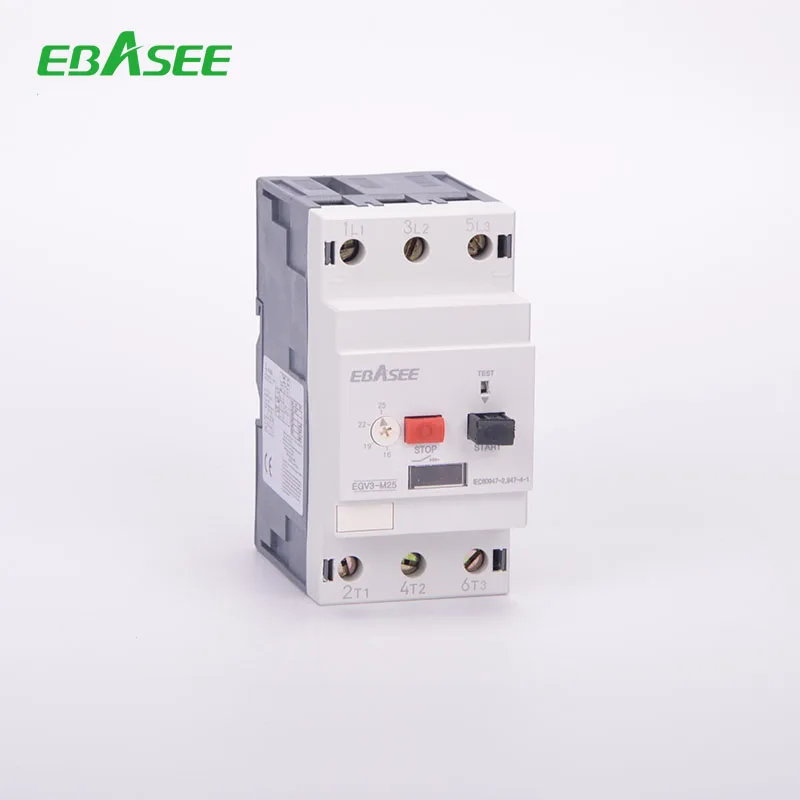 Brand 24-32A Black dc motor overload protection mpcb