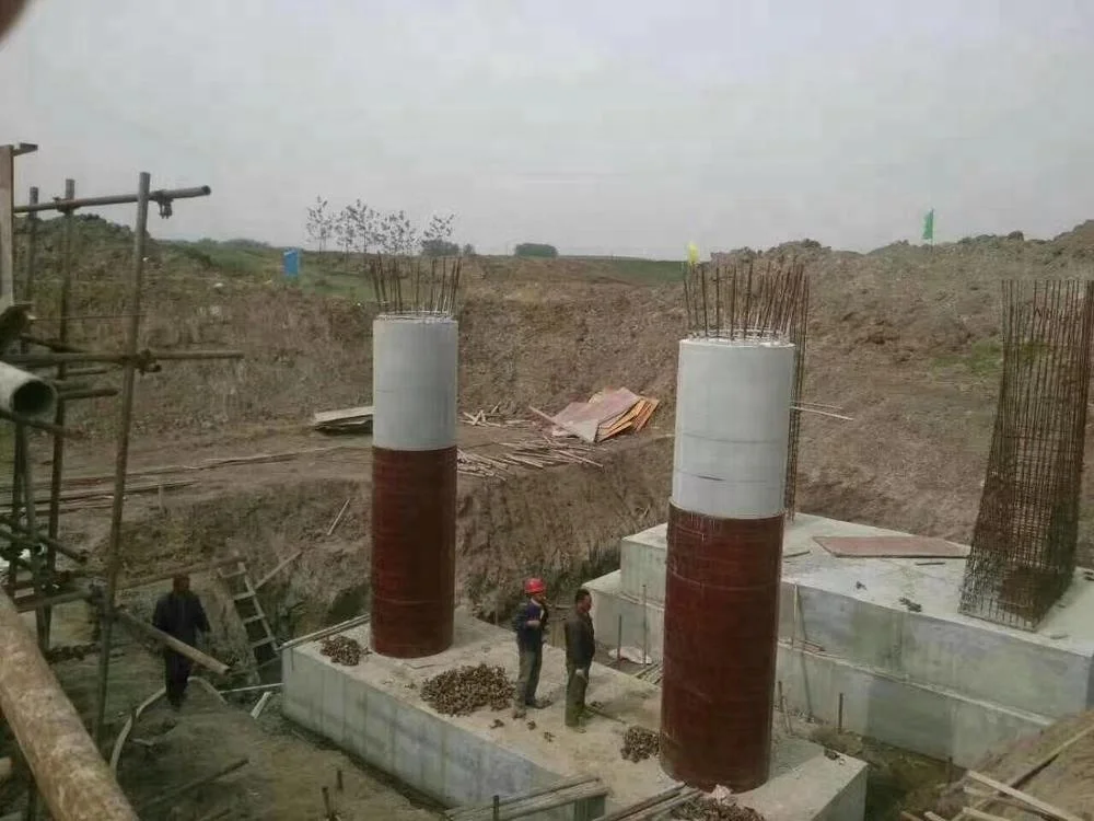 
Film Faced Plywood Round Column Concrete Tube Forms 