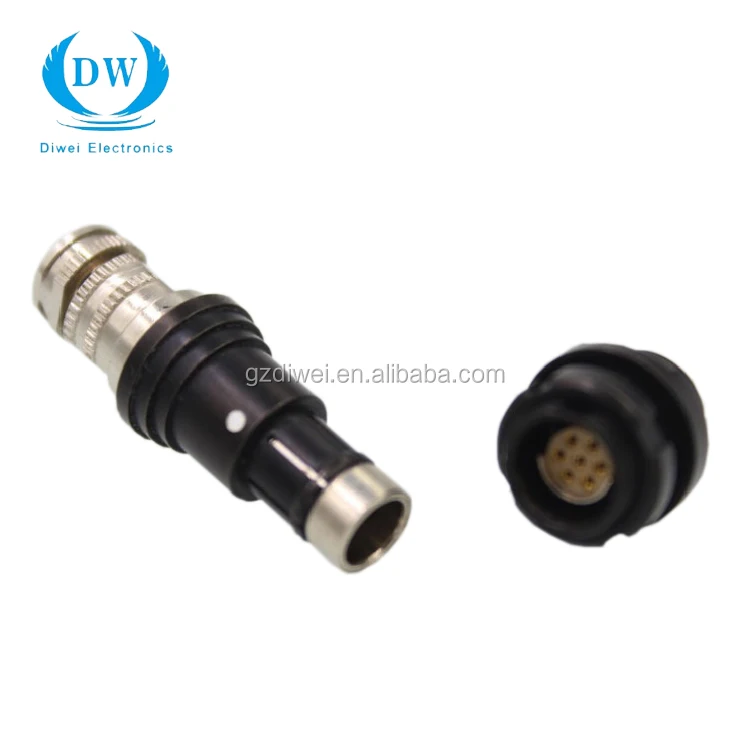 Солевой IP68 водонепроницаемый металлический мужского и женского Plug 0F 1F металла Лемос разъем