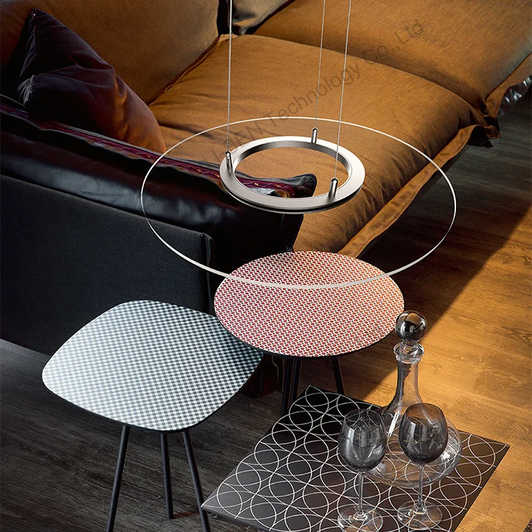 
Dimmable hight brightness 36W Clear round commercial led pendant lighting 