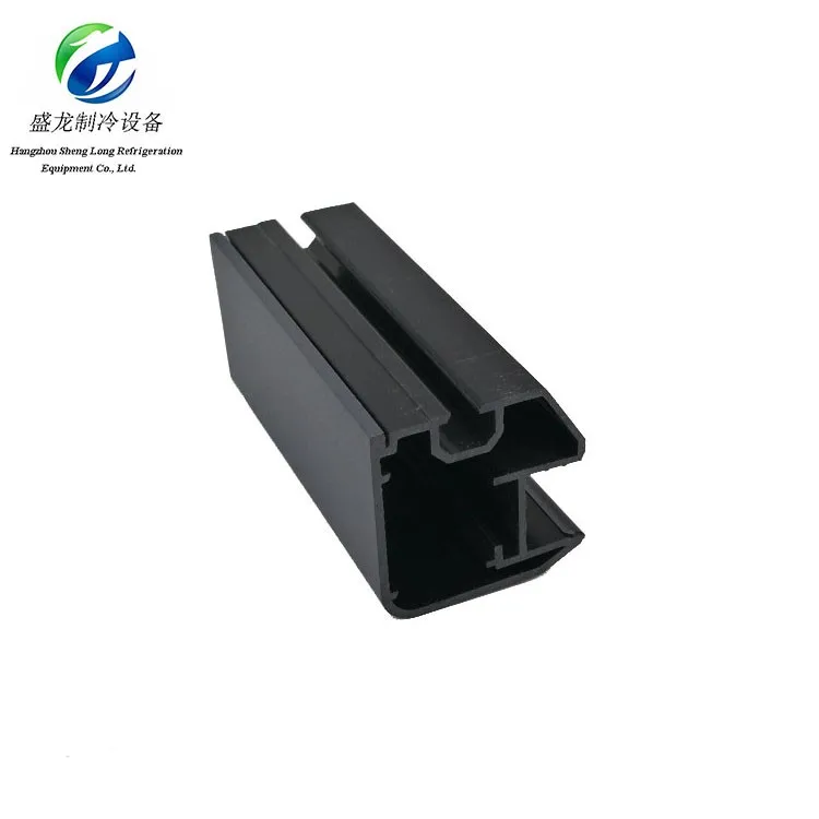 Black Vinyl Extrusion UPVC Window Profiles