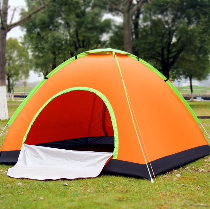 
3-4 Person waterproof family hiking automatic Camping tent 