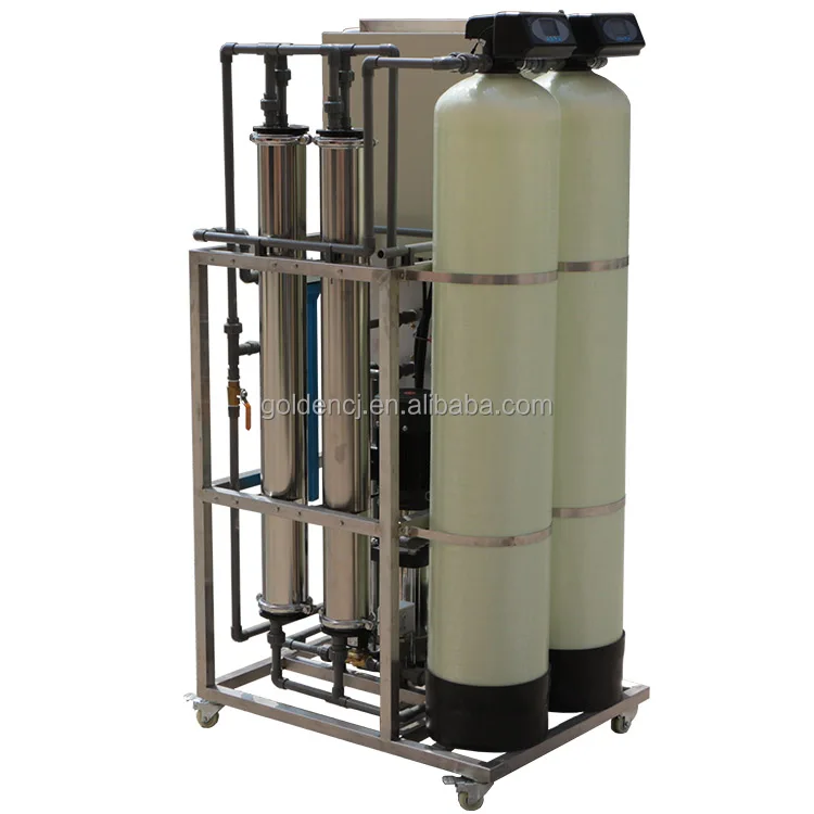 Factory price 500Litre per hour reverse osmosis water treatment deionized water plant