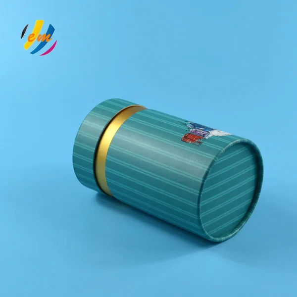 Новый дизайн, изготовленный на заказ, печатный бумажный тубус для упаковки подарков