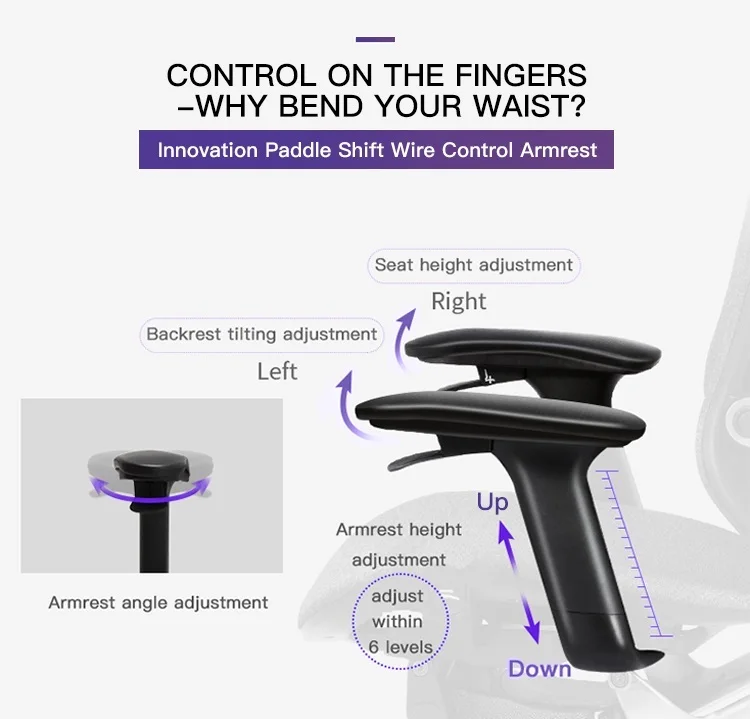 GTCHAIR VIDA High Back Gaming Chair Racing Custom Logo