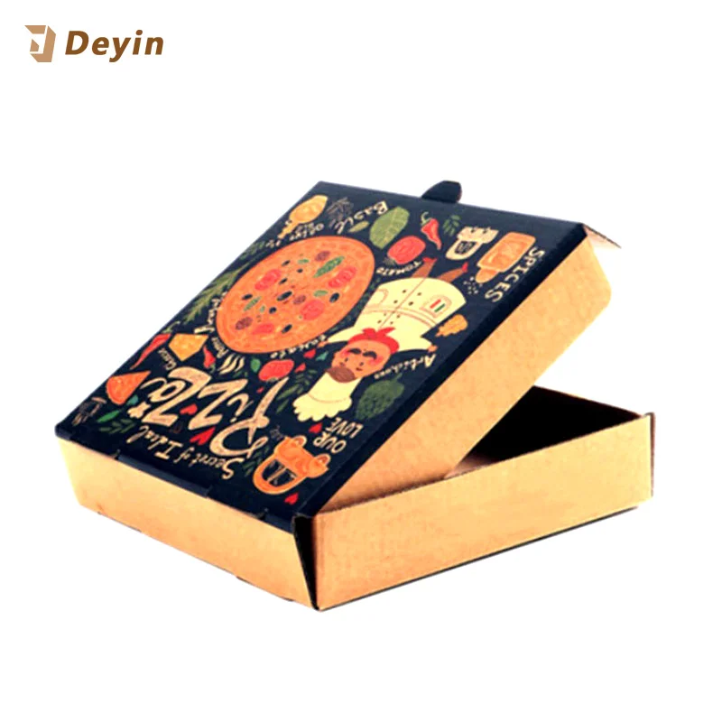 Food Grade Kraft Paper Folding Burger Box