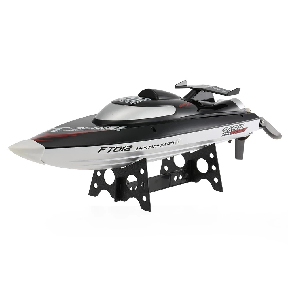 Feilun RC Boat FT012 2.4G Brushless 45km/h High Speed RC Racing Boat with Water Cooling Self-righting System vs Flytec RC Toys