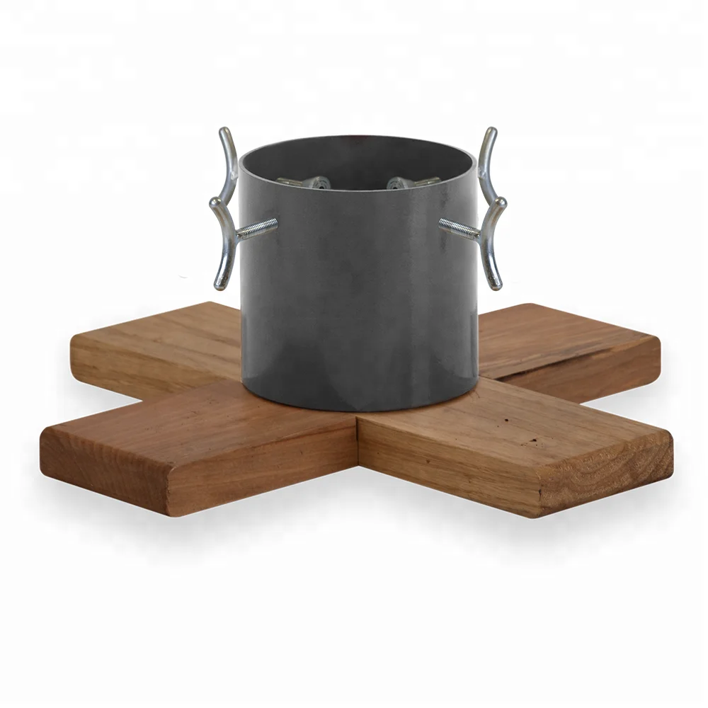 Большая деревянная подставка для рождественской елки, подходит для настоящей елки