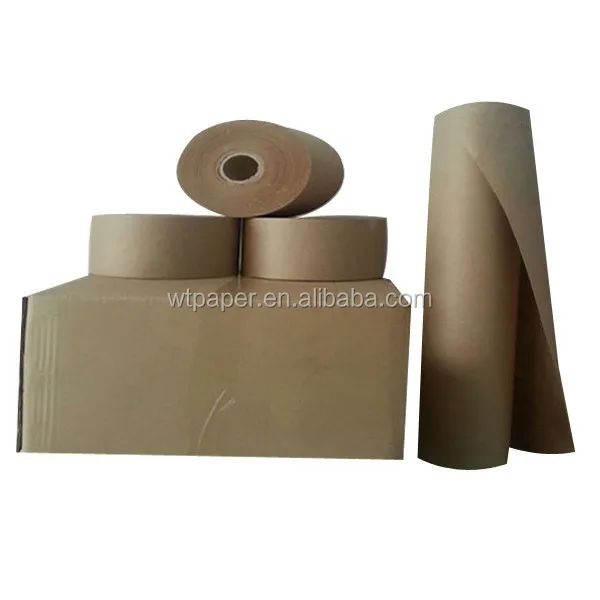 100gsm recycled brown color sack kraft paper for packing, extensible sack kraft paper