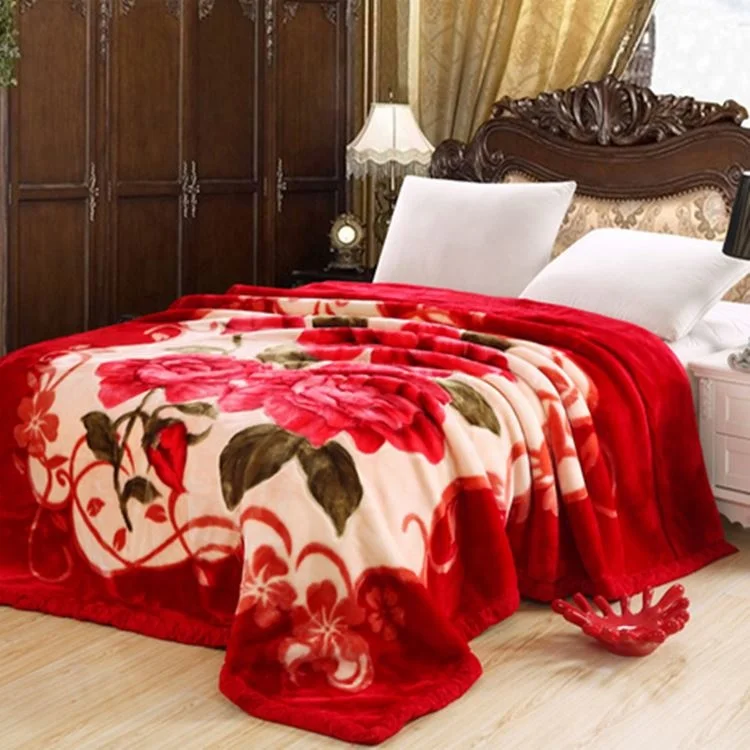 
hq635 100% Wool 100%Cashmere Brushed white Blanket 2019 High quality acrylic blanket/acrylic mink blanket/ china blanket 