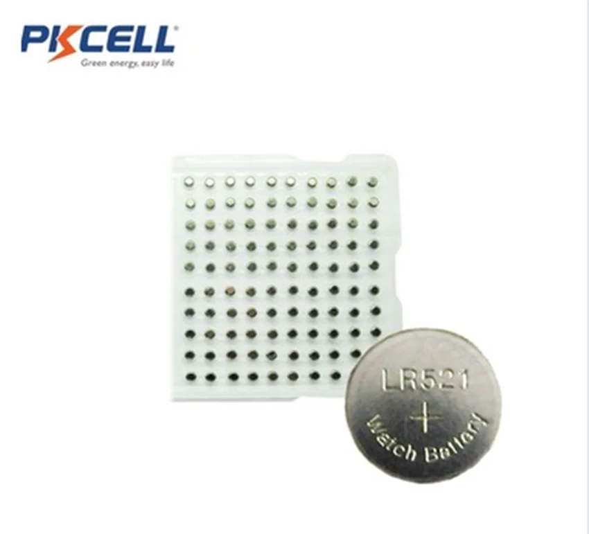 Factory Price 1.5V Alkaline Manganese Battery Cell AG0 LR63 LR179 LR521 Button Cell