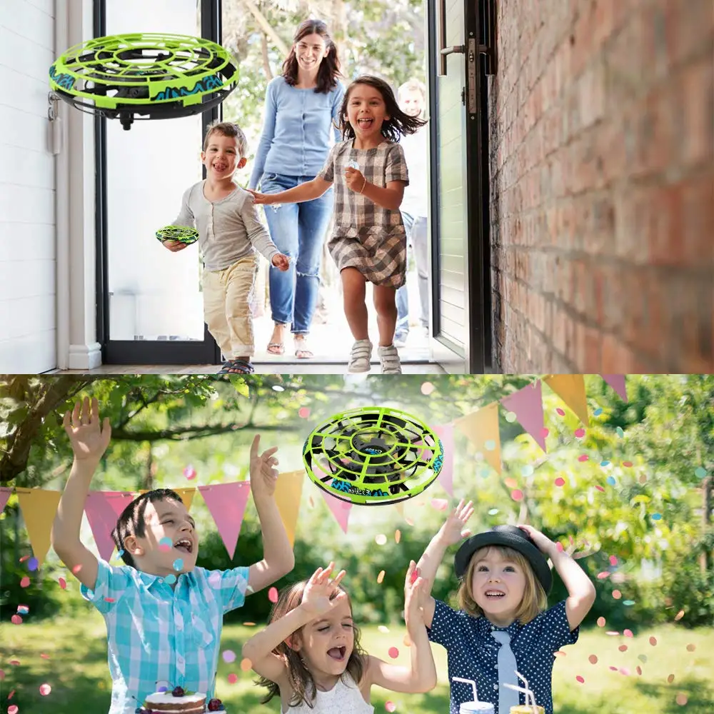 
Flying Ball RC UFO Mini Drone Flying Saucer Toys Hand Controlled Top Remote Control Fly Toy New Children Gifts 