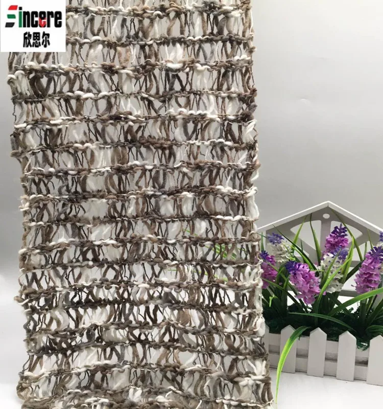 1/1.5nm 70%acrylic 30%wool blended slub roving space dyed yarn for handknitting