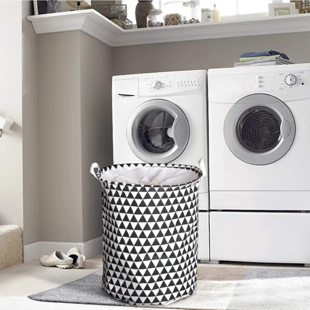 Large Pop-Up Canvas Laundry Hampers