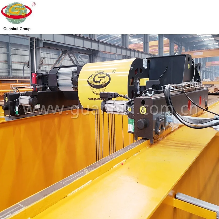 
double girder bridge crane 32 ton for steel market 