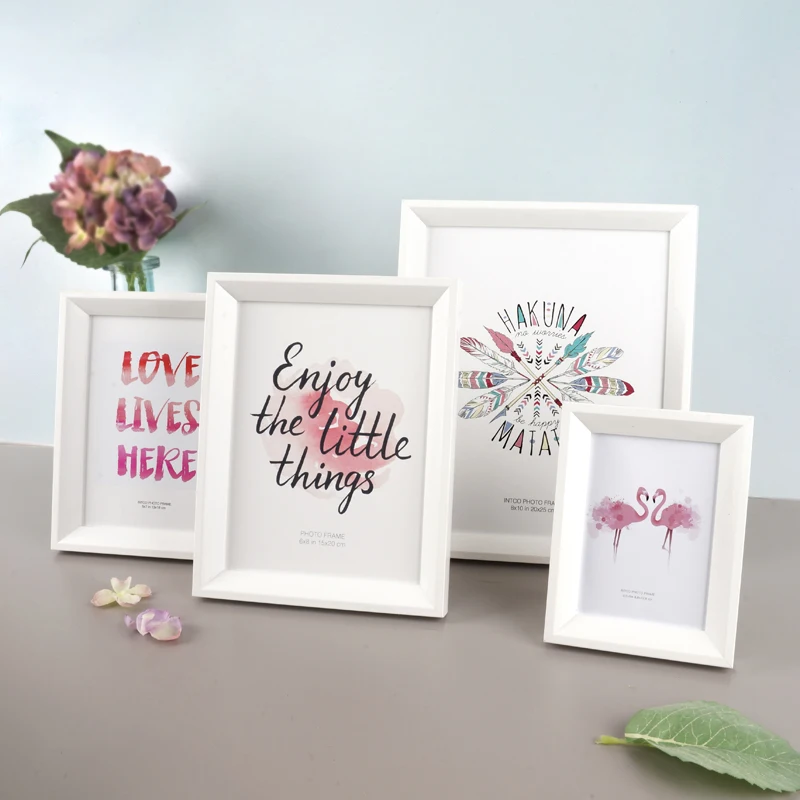 INTCO TM016 New Arrival Tabletop Decoration Plastic Photo Picture Frame