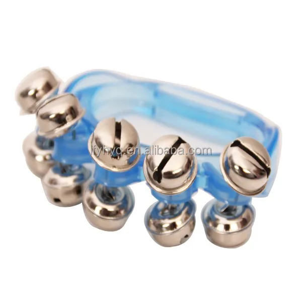 
hot selling Noise Maker colorful kids plastic hand clapper bells toys 