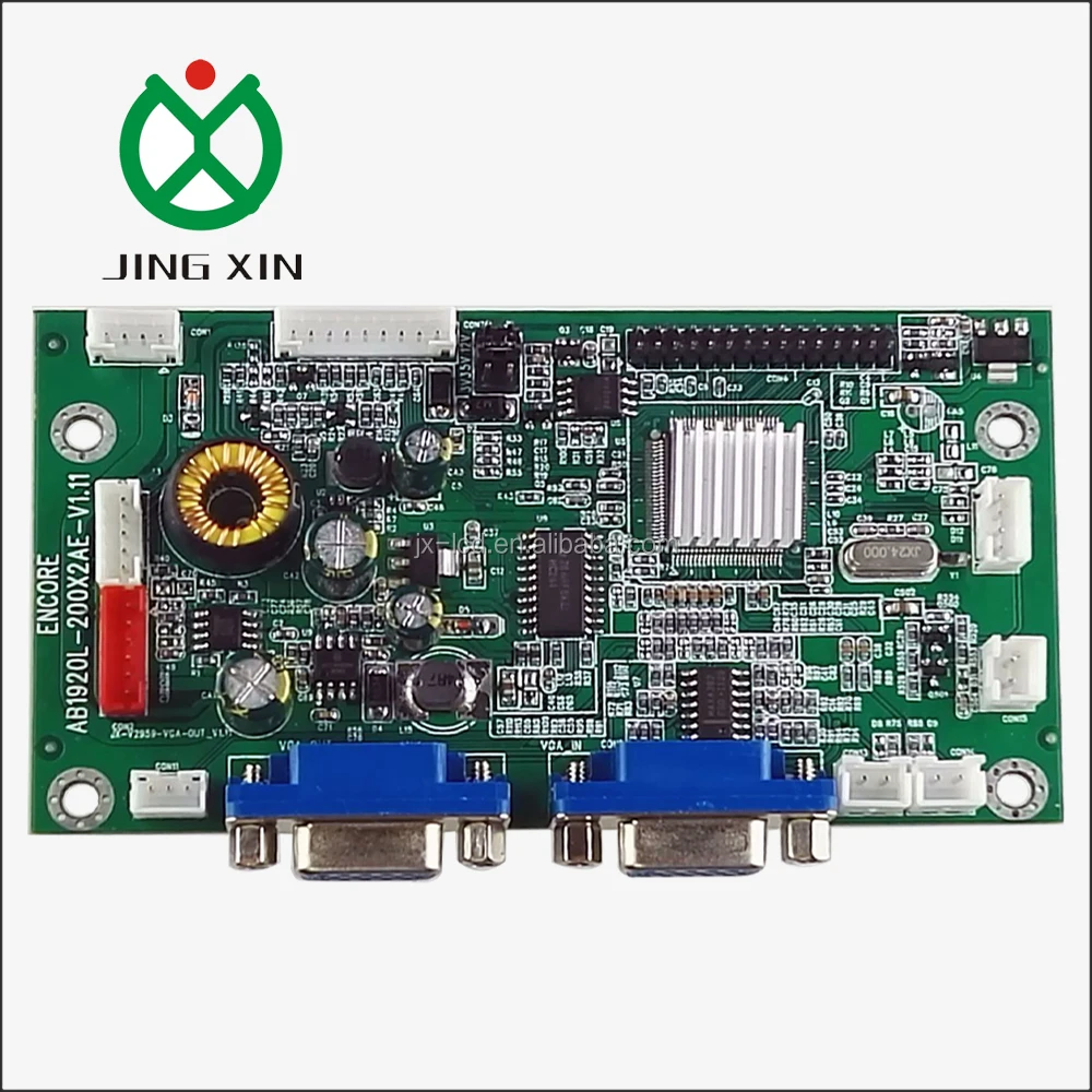 JX- HD In and Out use Mstar  V59 Universal Tablet Lvds Interface Lcd monitor Controller Board for security