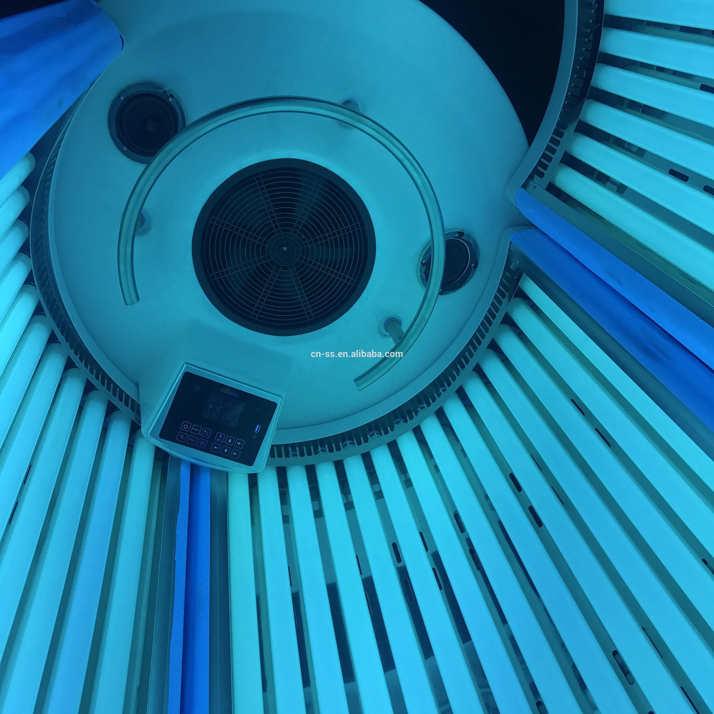 Sunshine Sonnex F7 solarium tanning sunbed with Germany Cosmedico UV sunlamp for skin bronzed sunbathing