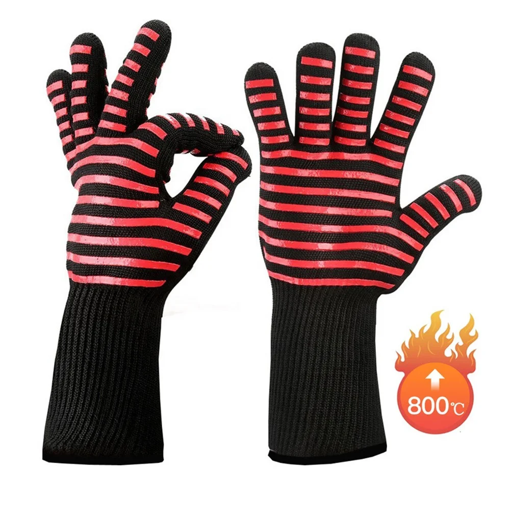 
932 F Extreme Heat Resistant Gloves For Kitchen Cooking 