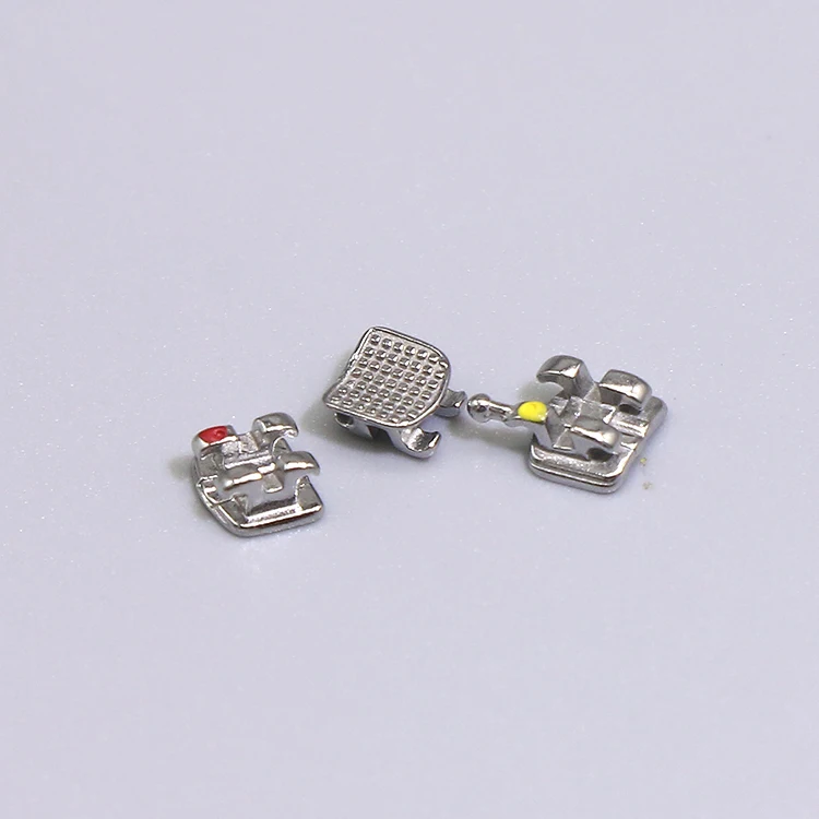 China orthodontic 3 hook bracket dental metal materials manufacturer