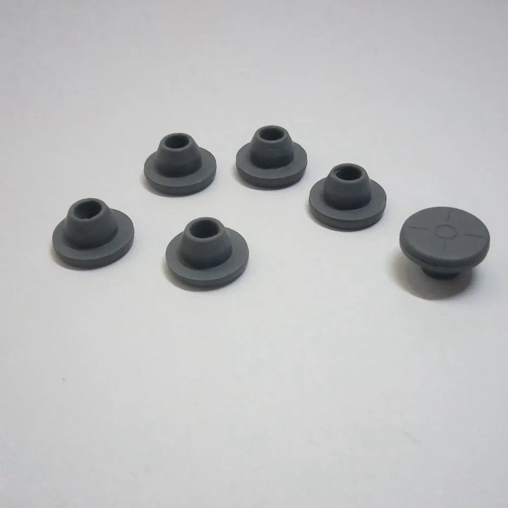 rubber stopper for vials 20mm 13mm glass vials rubber stopper