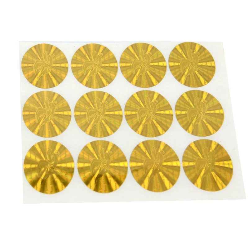 Innovative printed uv hologram sticker or hologram uv ink printing