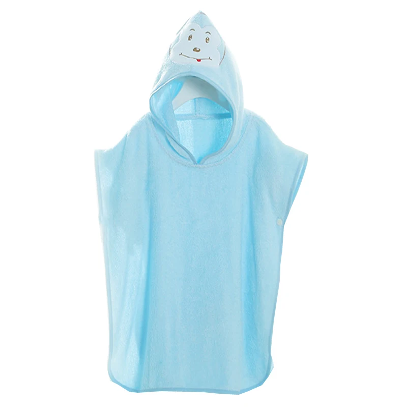 Chinese factory Bamboo children cape bathrobe With cap