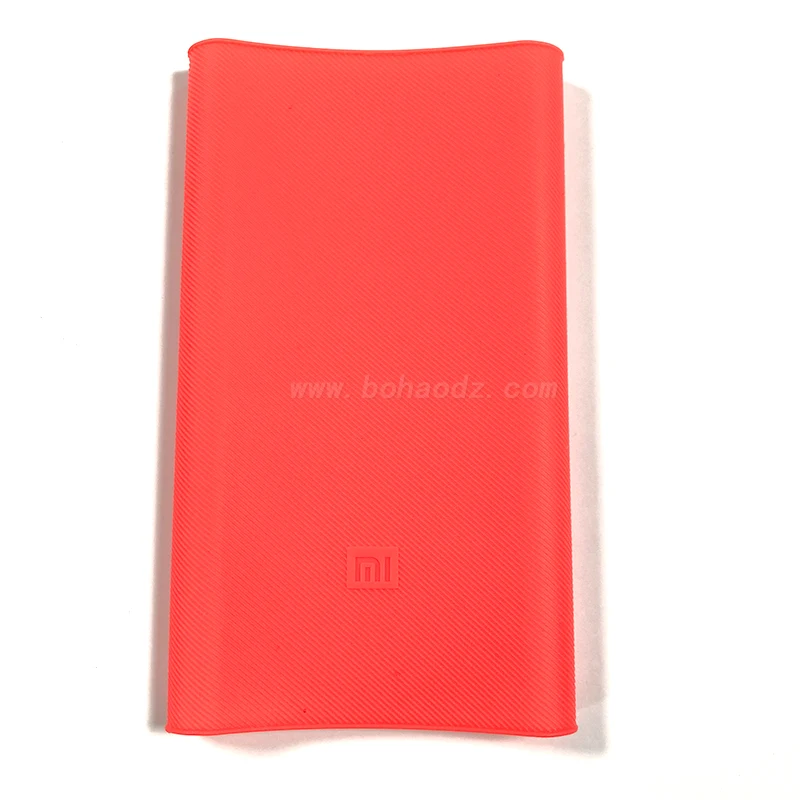 Cheap MI Power Bank Silicone Case Cover For 2nd 10000mAh Xiaomi m2