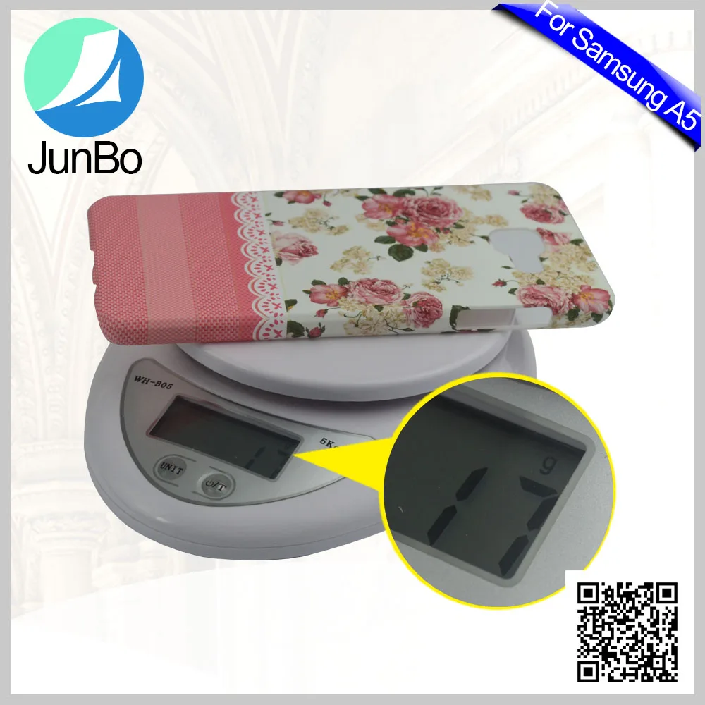 Горячий Продавать Серебристые Жесткий PC Чехол для Samsung A5, Мультфильм Pattern Крышка Чехол для Samsung A5 Мобильный Телефон