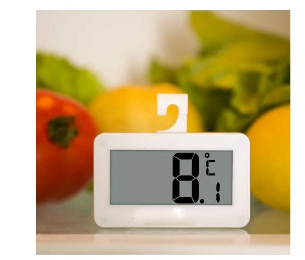 Indoor Waterproof Digital Refrigerator Thermometer Freezer Room Thermometer With Magnet