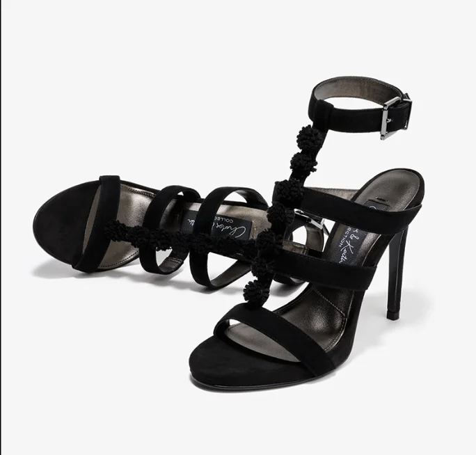 Women High Thin Heel Peep Toe Classic Style Dress Shoe for girls